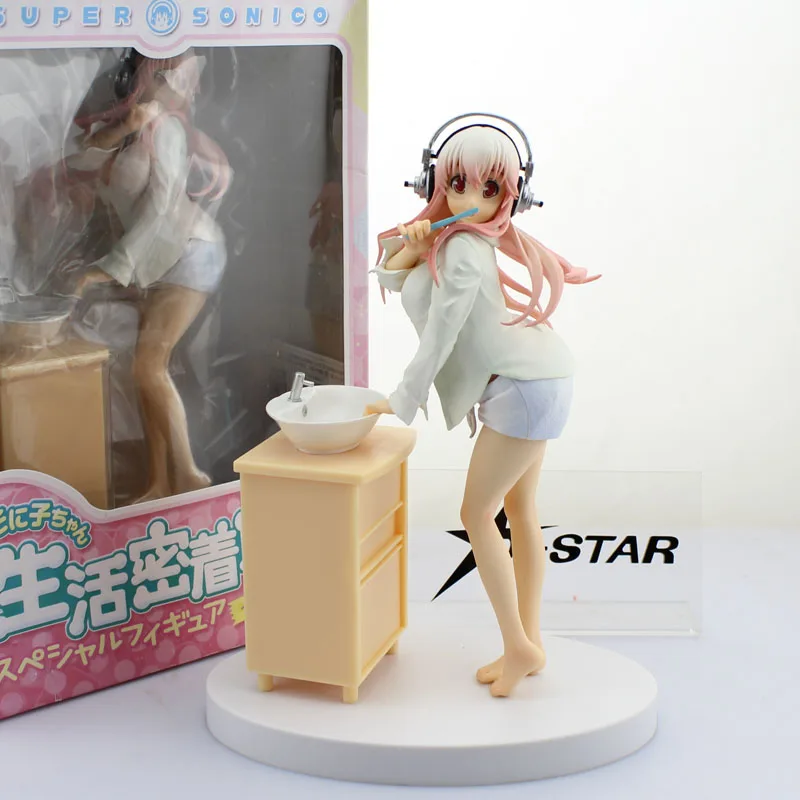 8 &quotАниме Супер Sonico Повседневная жизнь отчет утренняя чистка зубов Ver. RuRyu в