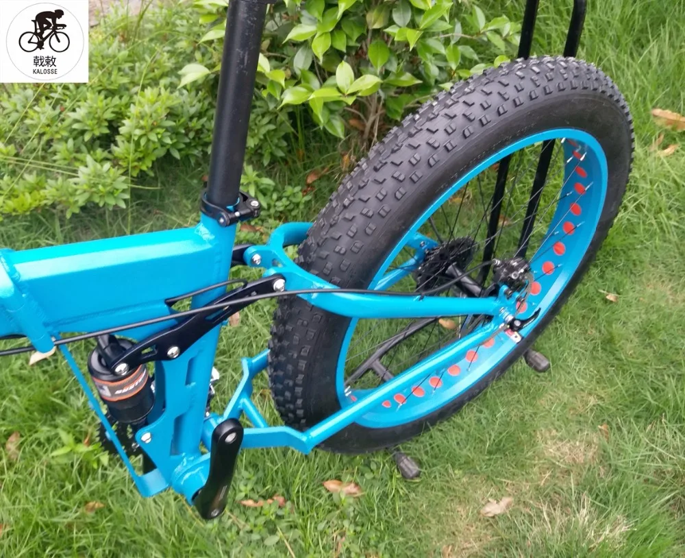 Top Kalosse M370 Hydraulic brakes 26*4.0 tires 27 speed , Folding Snow bicycle, fat bike 26er snow mountain bike 15 Top Kalosse M370 Hydraulic brakes 26*4.0 tires 27 speed , Folding Snow bicycle, fat bike 26er snow mountain bike 15