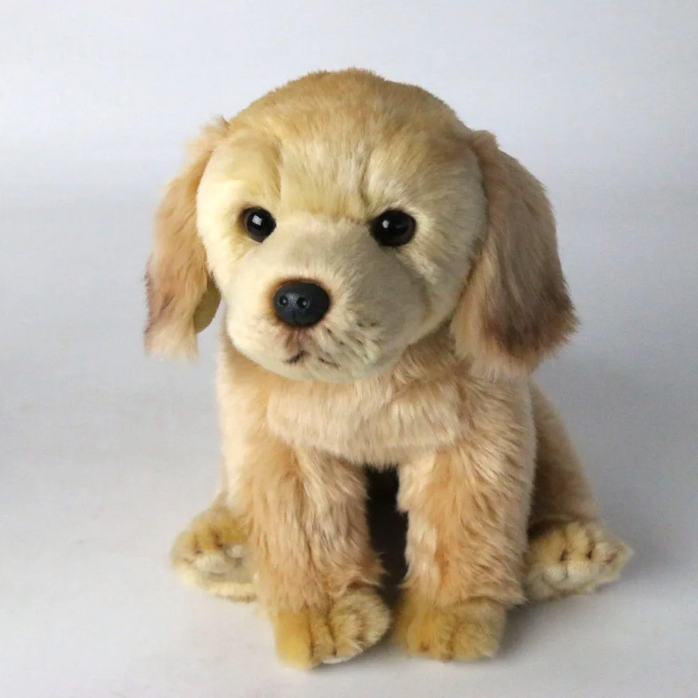 lifelike plush dogs