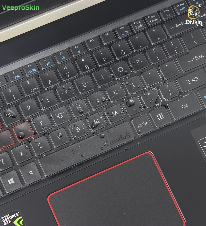 ТПУ Ультра защитный чехол для клавиатуры для 15," acer Predator Helios 300 | Nitro 5 игровой ноутбук AN515 | Aspire VX 15 VX5-591G