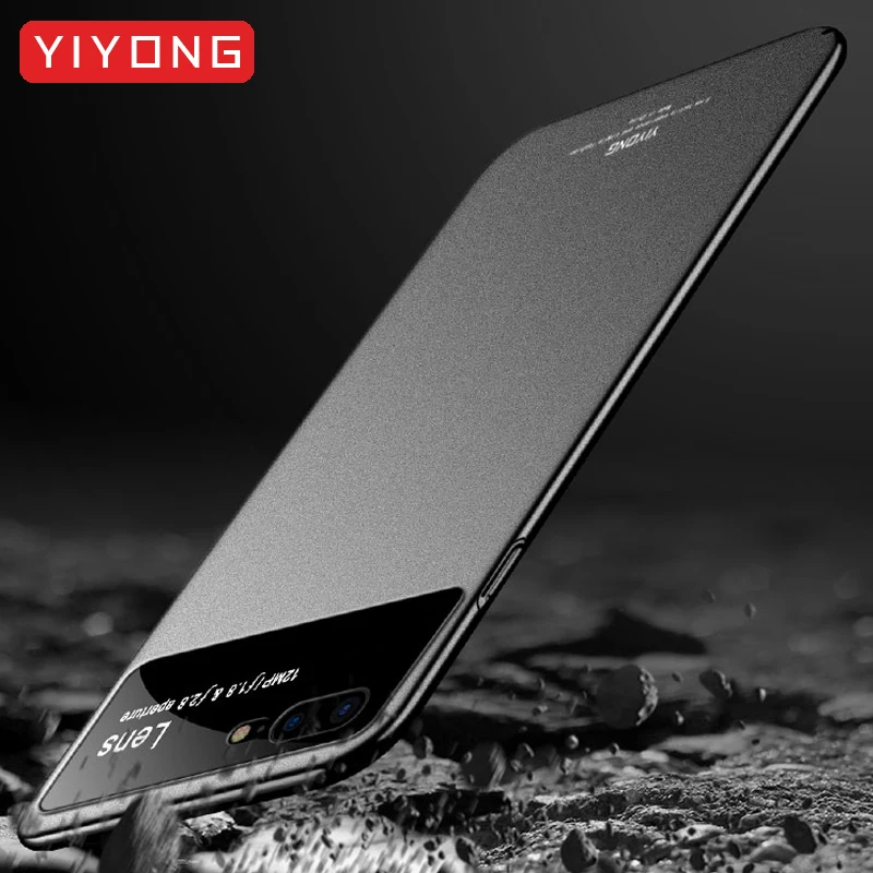 YIYONG чехол для iPhone 6 7 8 Plus 6S Роскошный Матовый XS Max Жесткий Чехол Apple X S R XR s |