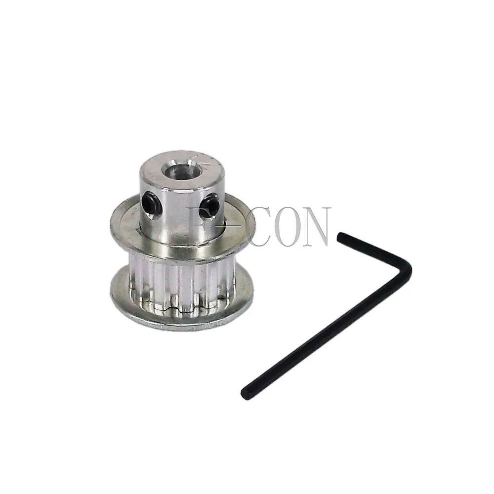 

10pcs/lot XL10 Timing Pulley 10 teeth synchronization Alumium Bore 5mm L037 L039 width for stepper motor Free shipping $22