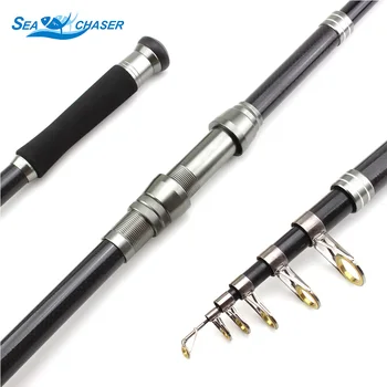 

2.1M 2.4M 2.7M 3M 3.6M High Quality Carbon Telescopic Fishing Rod Travel Trout Spinning Rod sea pole for Fresh Salt Water pole