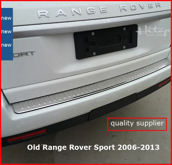 for old Range Rover Sport 2006-2013 rear bumper protector,rear door sill,scuff plate, two models,Hitop-5years' SUV experiences