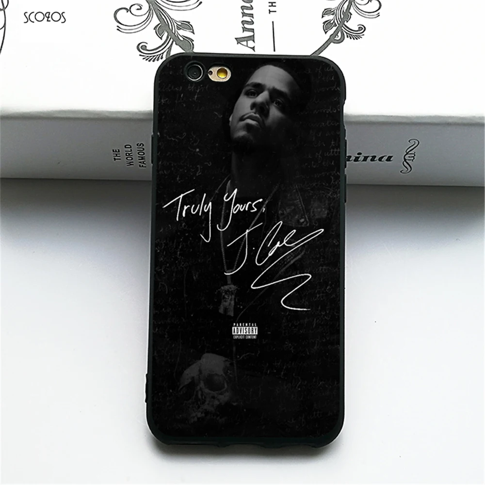 SCOZOS J COLE SIGNATURE Silicone phone case soft Cover For Iphone X 5 5S Se 6 6S 7 8 Plus #ta437 |