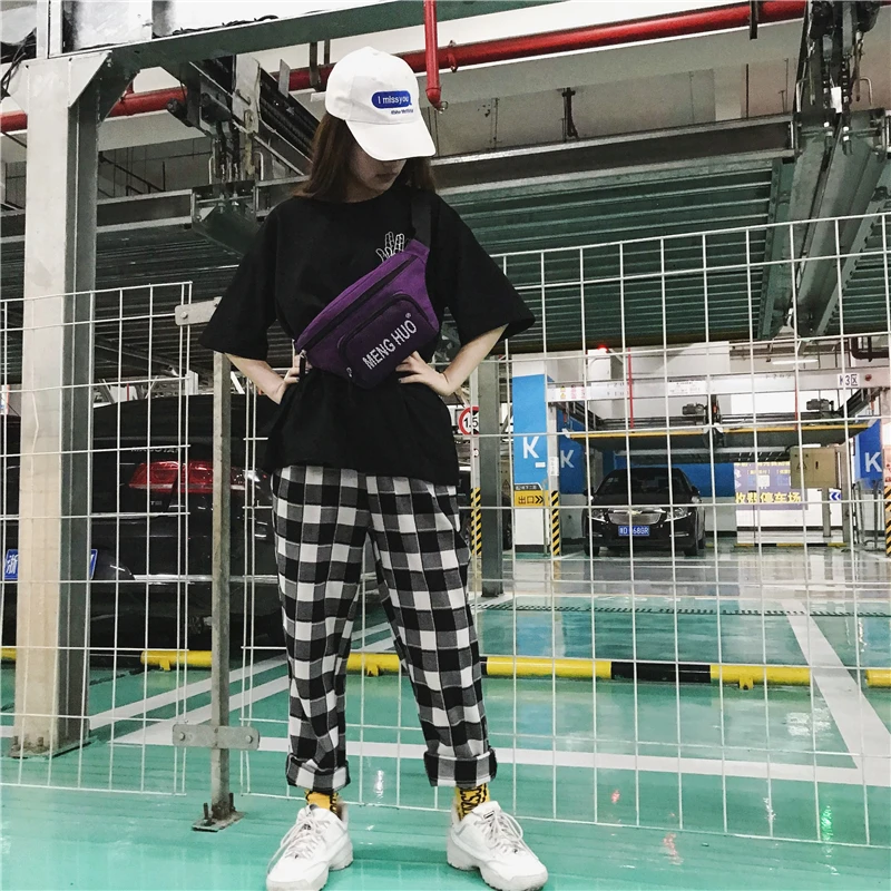 2018 High Qualty Hot Sales Waist Packs Women Men Fanny Pack Belt Bag Phone Pouch Bag Travel Waist Pack Big Waist Bag Nylon Pouch (37)