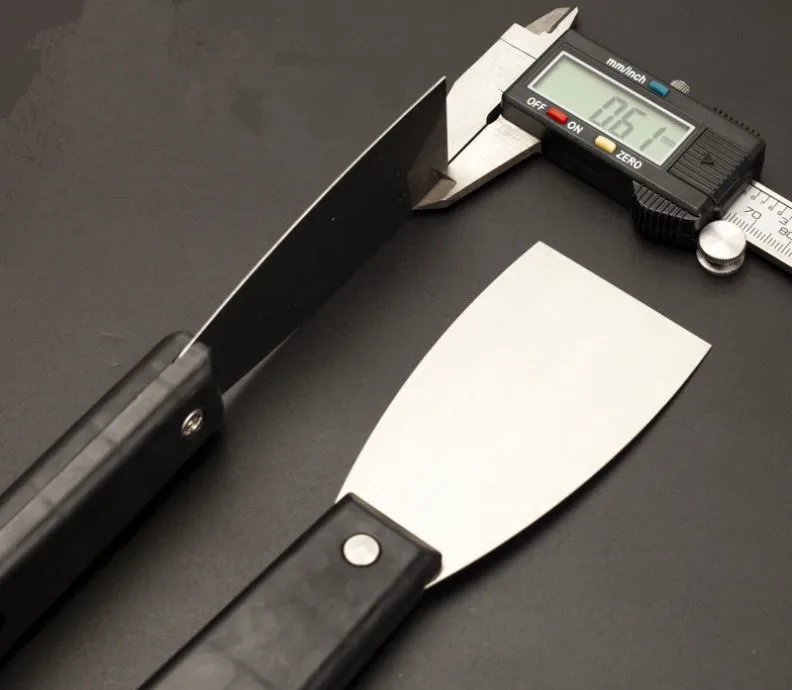 Высокоуглеродистая сталь " 1,5" " 2,5" " 4" " Лопатка-Скребок Лопата настенная решетка ручной нож строительные инструменты