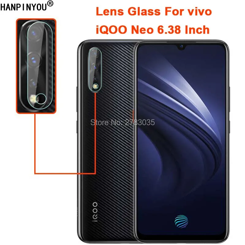 

For vivo iQOO Neo 6.38" Clear Ultra Slim Back Camera Lens Protector Rear Camera Lens Cover Tempered Glass Protection Film