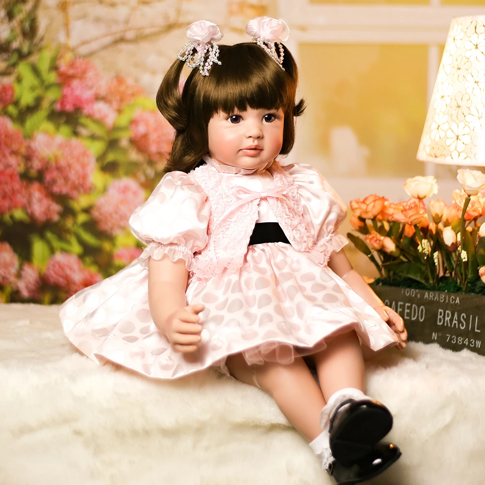 

Adora Reborn Silicone Baby Girl Doll Lifelike Princess Toddler Girl Doll Toys for Sale Girls Best Birthday Christmas Gifts