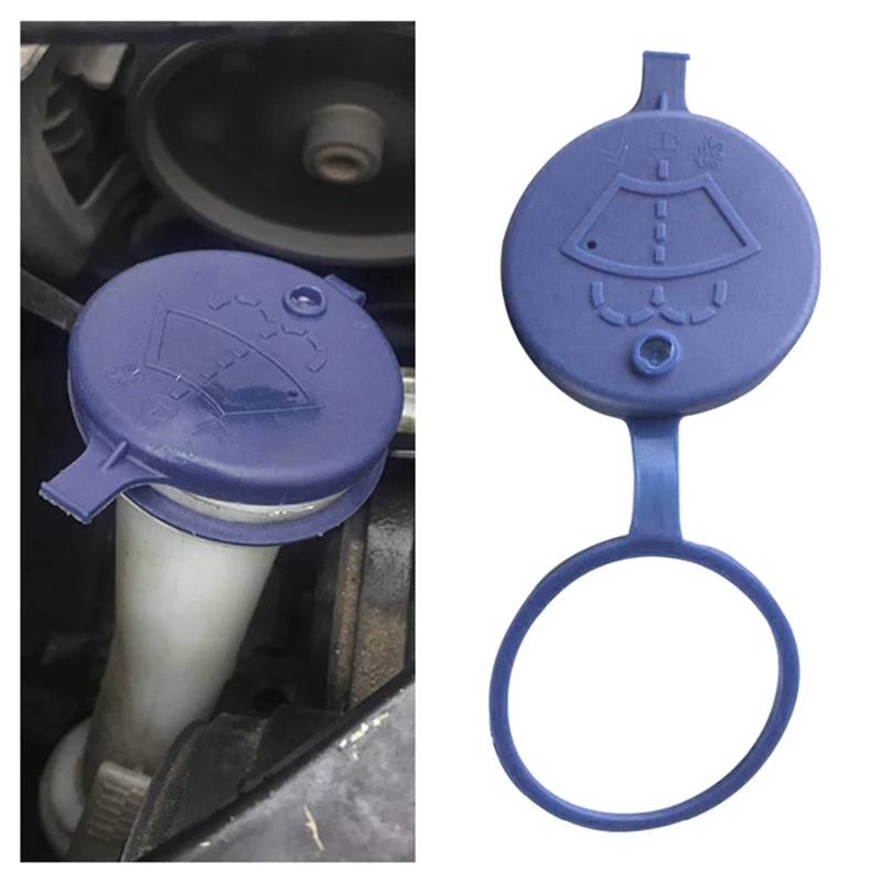 

1pcs Windshield Wiper Washer Cap Fluid Filled Tube Fluid Reservoir Tank Bottle Cap For Peugeot 307 206 Car Styling