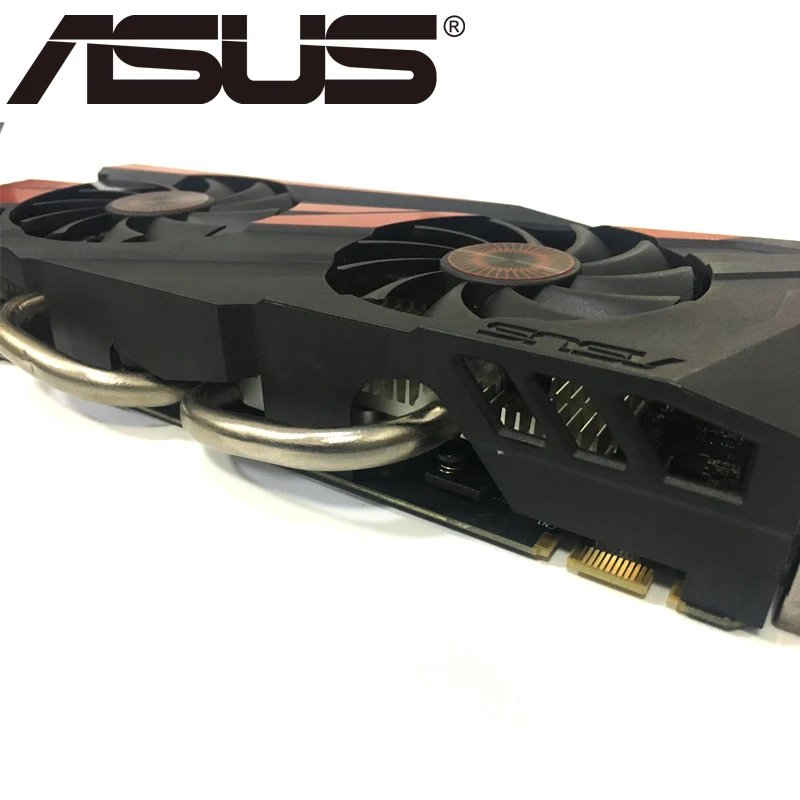 Видеокарта ASUS GTX 960 бывшая в употреблении 128 битные видеокарты с памятью GDDR5 2 ГБ