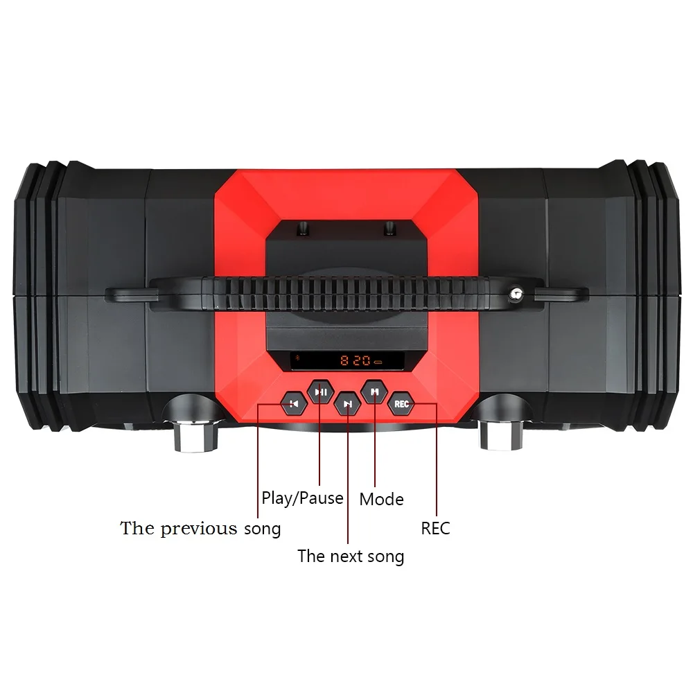  TOPROAD Big Power 30W Bluetooth Speaker Bass Portable Wireless Speakers Soundbox Support Remote Con