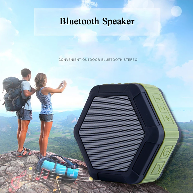 Bluetooth-Колонка портативная водонепроницаемая IPX6 встроенный микрофон |