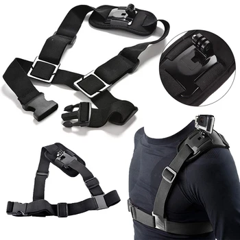 

Onsale 1pc Camera Adjustable Shoulder Chest Strap Mount Harness Belt For GoPro Hero 3+ 4 Camera
