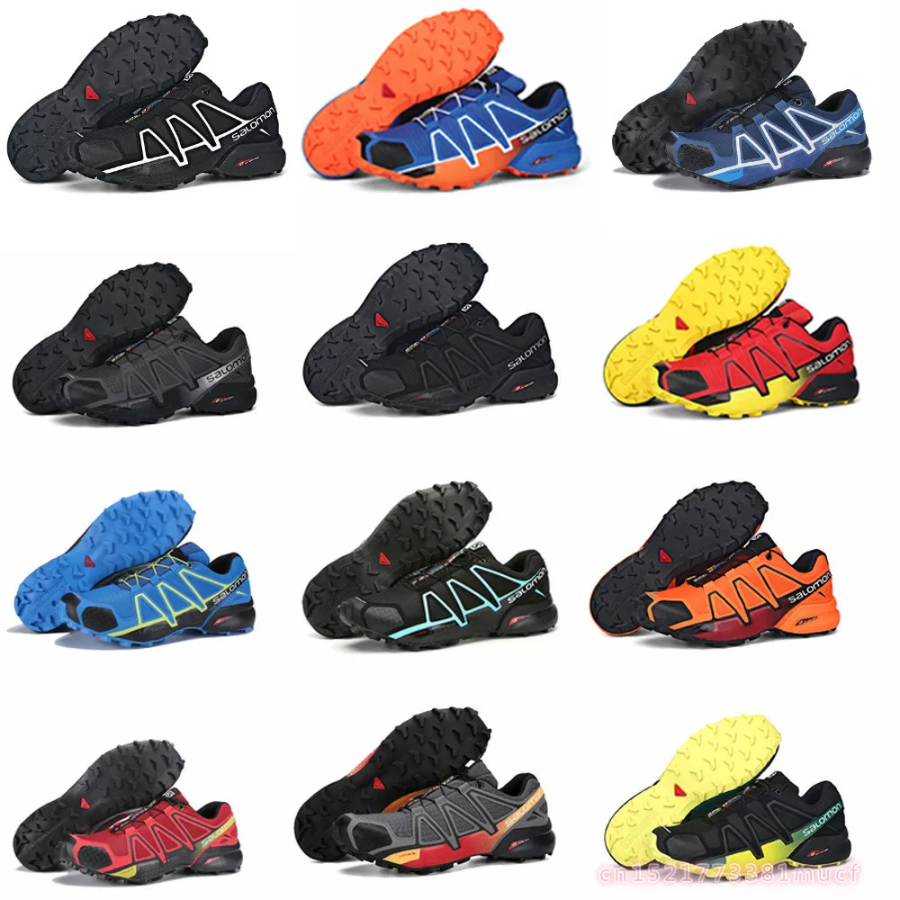 

2019 Salomon Speed Cross 4 CS III Shoes zapatos hombre deportiva Sneakers Men sapato masculino Speedcross Mens running Shoes