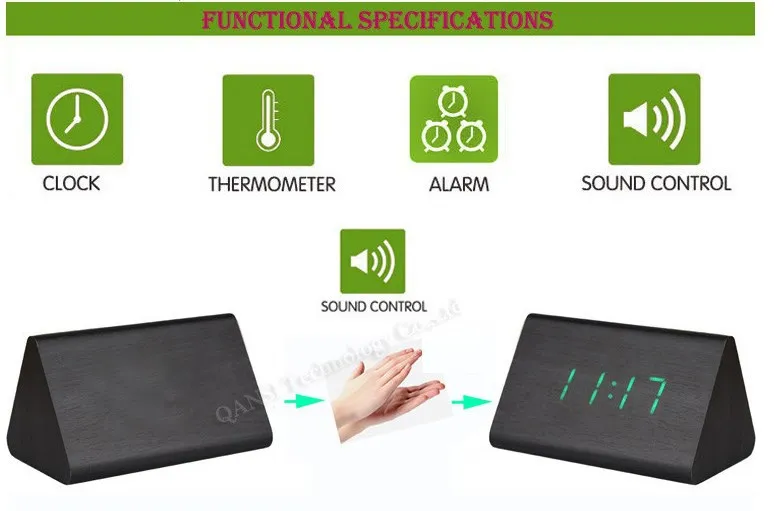 sounds control clock