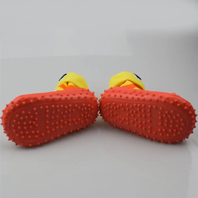 Детские носки унисекс для новорожденных Теплый пол резиновой подошве Нескользящие малыша Носки для девочек детские носочки носки с принтом hjs7162R