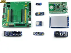 Open32F3-D пакет A = ST оригинальный STM32F3DISCOVERY STM32F303VCT6 STM32 ARM Cortex-M4 + Open32F3-D STM32 плата + 9 модулей комплект