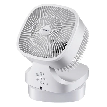 

AC220-240V 25w power electric turbo fan air circulation fan 3 gears adjustable with timing function anion negative iron purifier