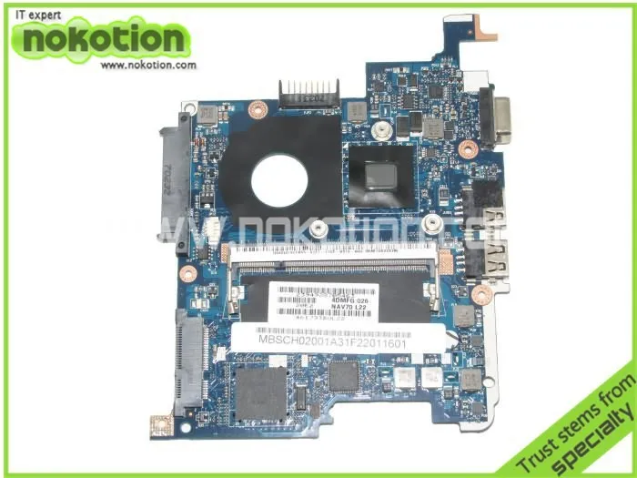 Материнская плата NOKOTION для ноутбука acer aspire one d260 MBSCH02001 материнская intel n450 nm10 gma x3150