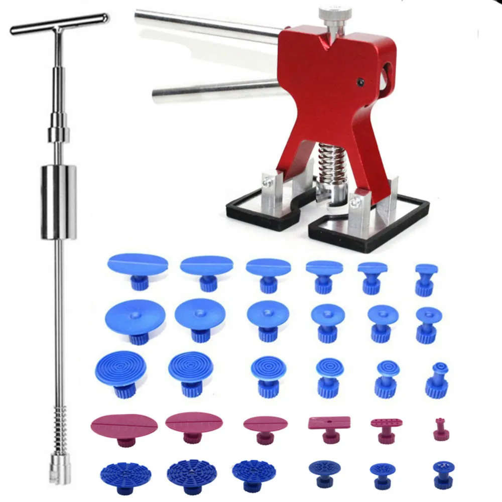 

PDR Tool Sets Tools Auto Car Body Dent Lifter Remover Repair Puller Kit Tools Slide hammer Suction Cup car kits accessories