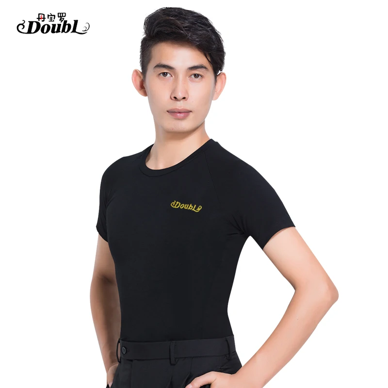 Мужские топы для латиноамериканских танцев с длинным рукавом