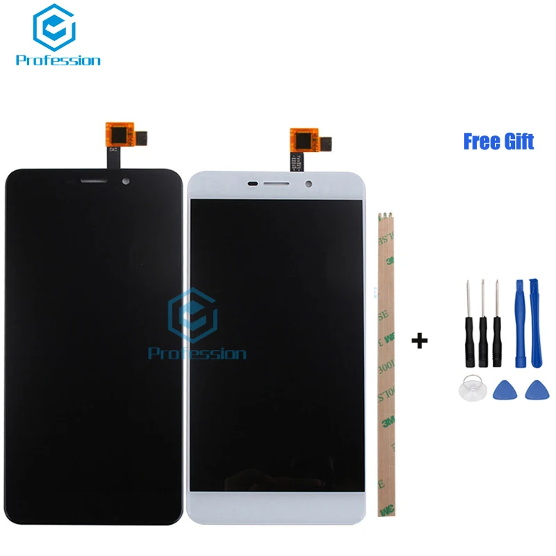 Beste Voor Originele UMI Super UMI Max Lcd scherm + Touch Screen Panel Digitale vervanging onderdelen tool + lijm in voorraad