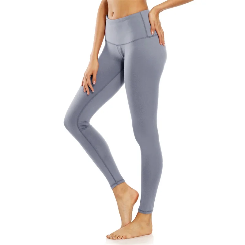 Women Tigh High Waist Plus Size Yoga Leggings Breathable Colorvalue ...