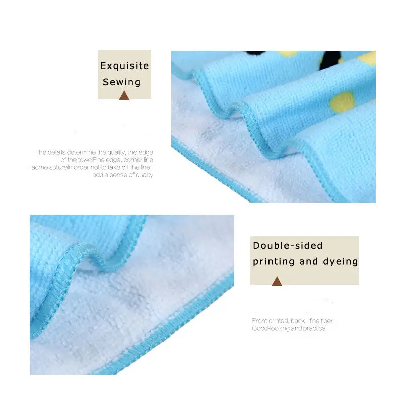 Camping Beach Gym Bath Travel Sports Swimming Towel Children Adult Microfiber