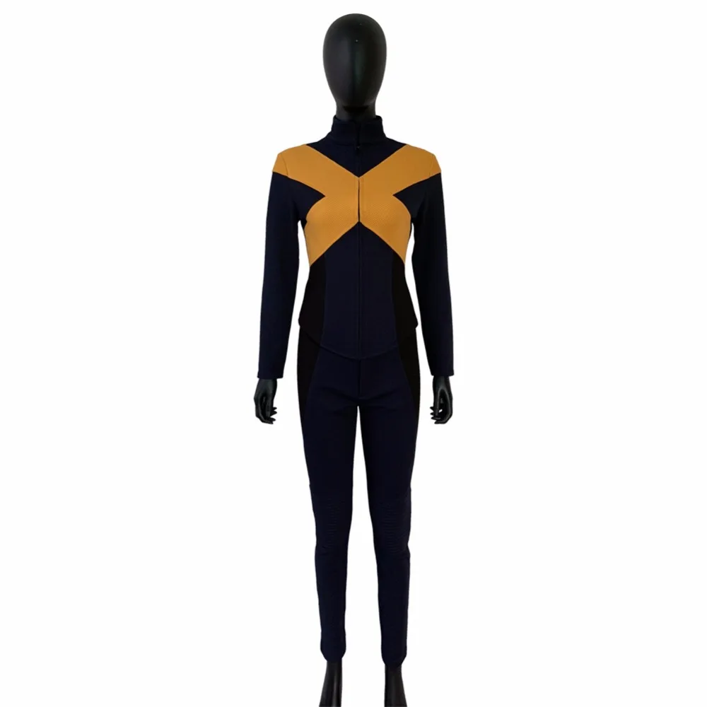 Костюм для косплея X Men серый костюм темно Феникса женщин и мужчин супергероя