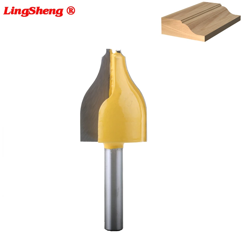 

1PC 8mm Shank Panel Raiser Router Bit - Vertical - Ogee Bead - cutter woodworking bits wood milling cutter