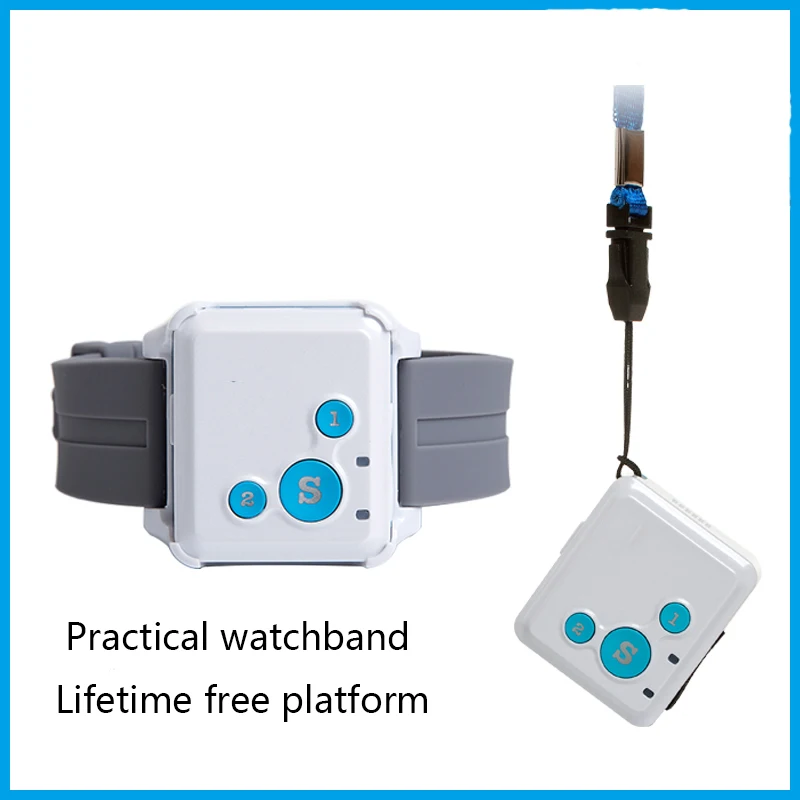 

4 Band GSM Tracker With Built-in GPS and GSM Module SOS 2-Way Communication GEO-Fence Micro GPS Tracker With GPS Tracking System