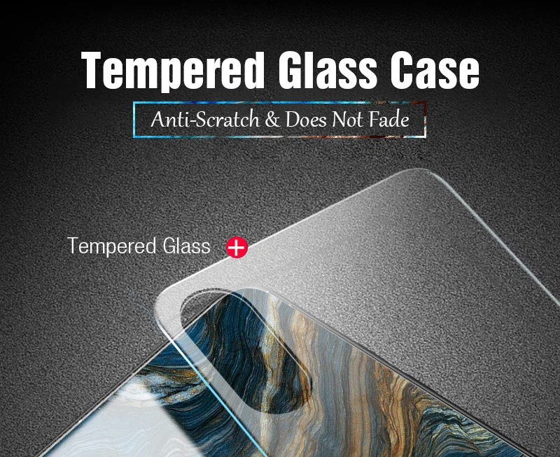 TOMKAS Luxury Marble Phone Case for iPhone X 10 Tempered Glass PC Agate Back Cover Silicone Soft Edge Coque Case for iPhone X (2)