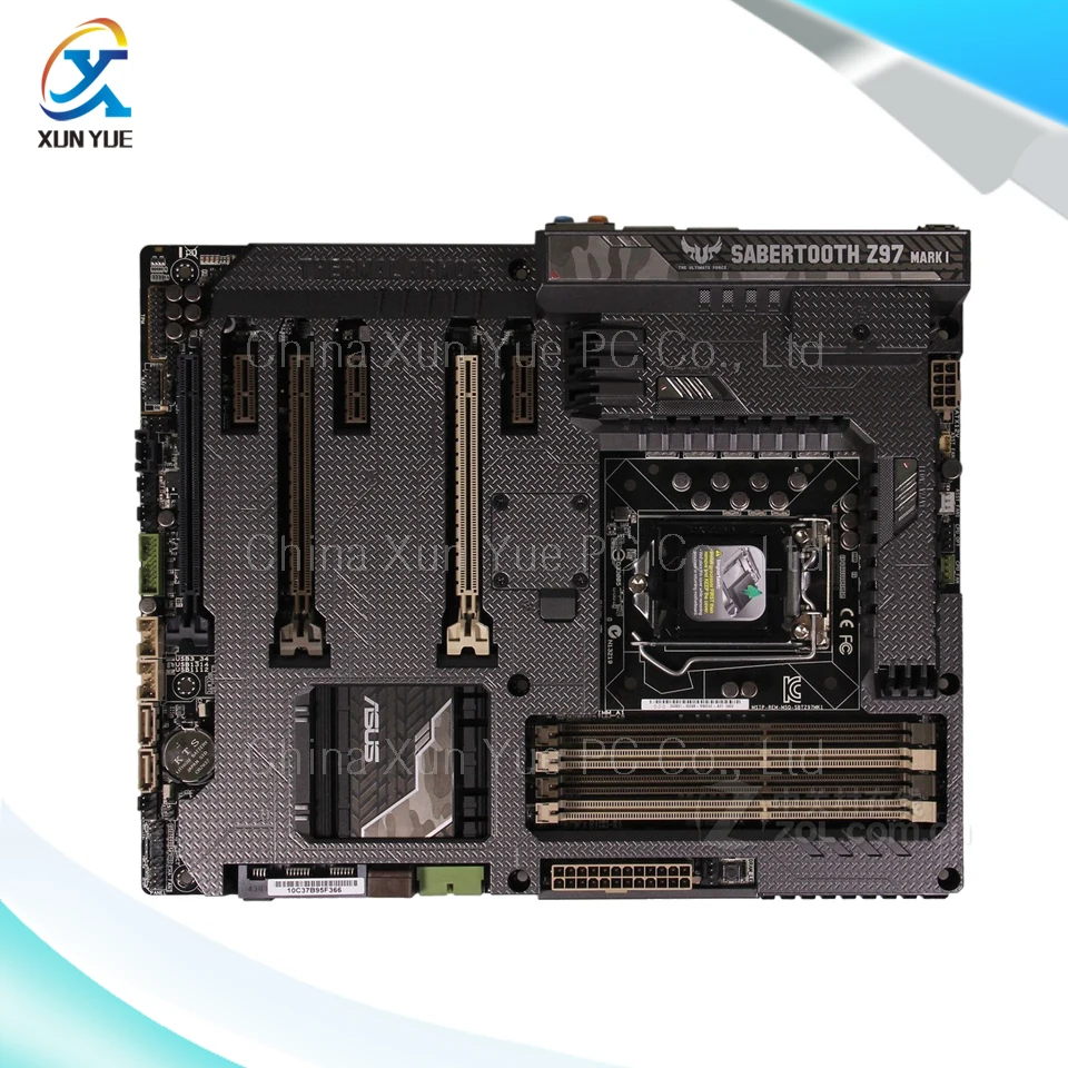 

For Asus SABERTOOTH Z97 MARK 1 Original Used Desktop Motherboard For Intel Z97 Socket LGA 1150 For i7 i5 i3 DDR3 32G SATA3 ATX