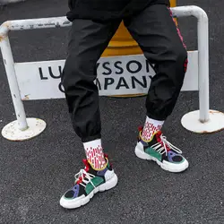3 пары новых носков мужские Европа и США Ретро Носки без пятки wo мужские уличные хип-хоп tide брендовые носки мужские носки