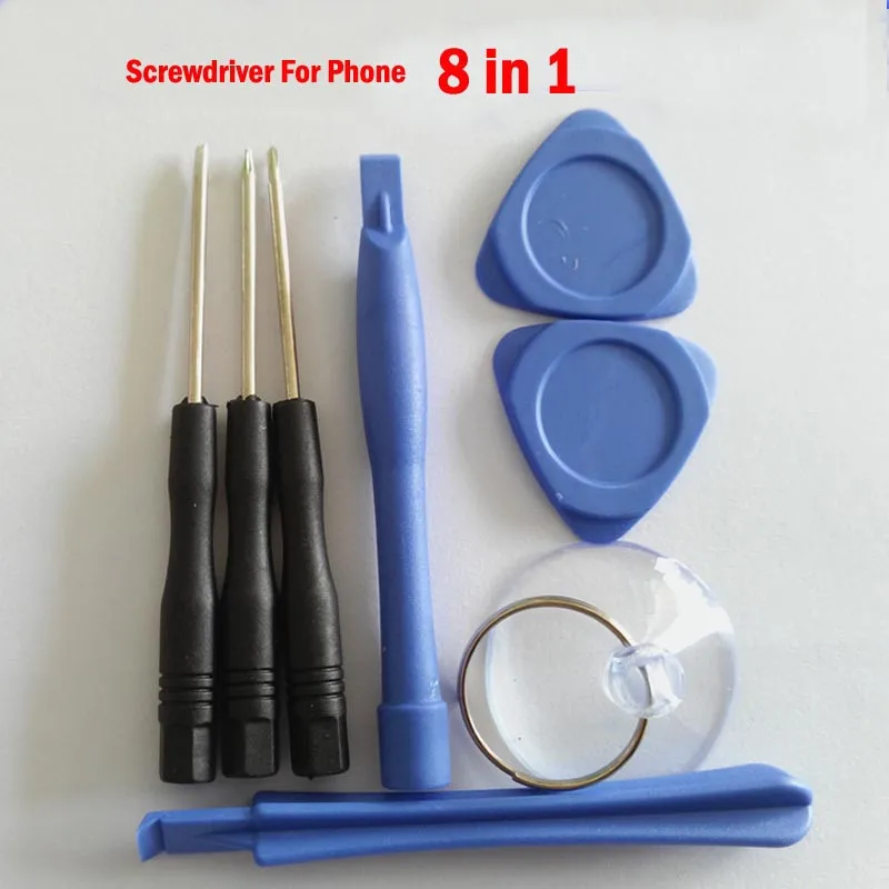 8 in 1 Universal Cell Phones Pry Repair Tool Screwdrivers Kit For all