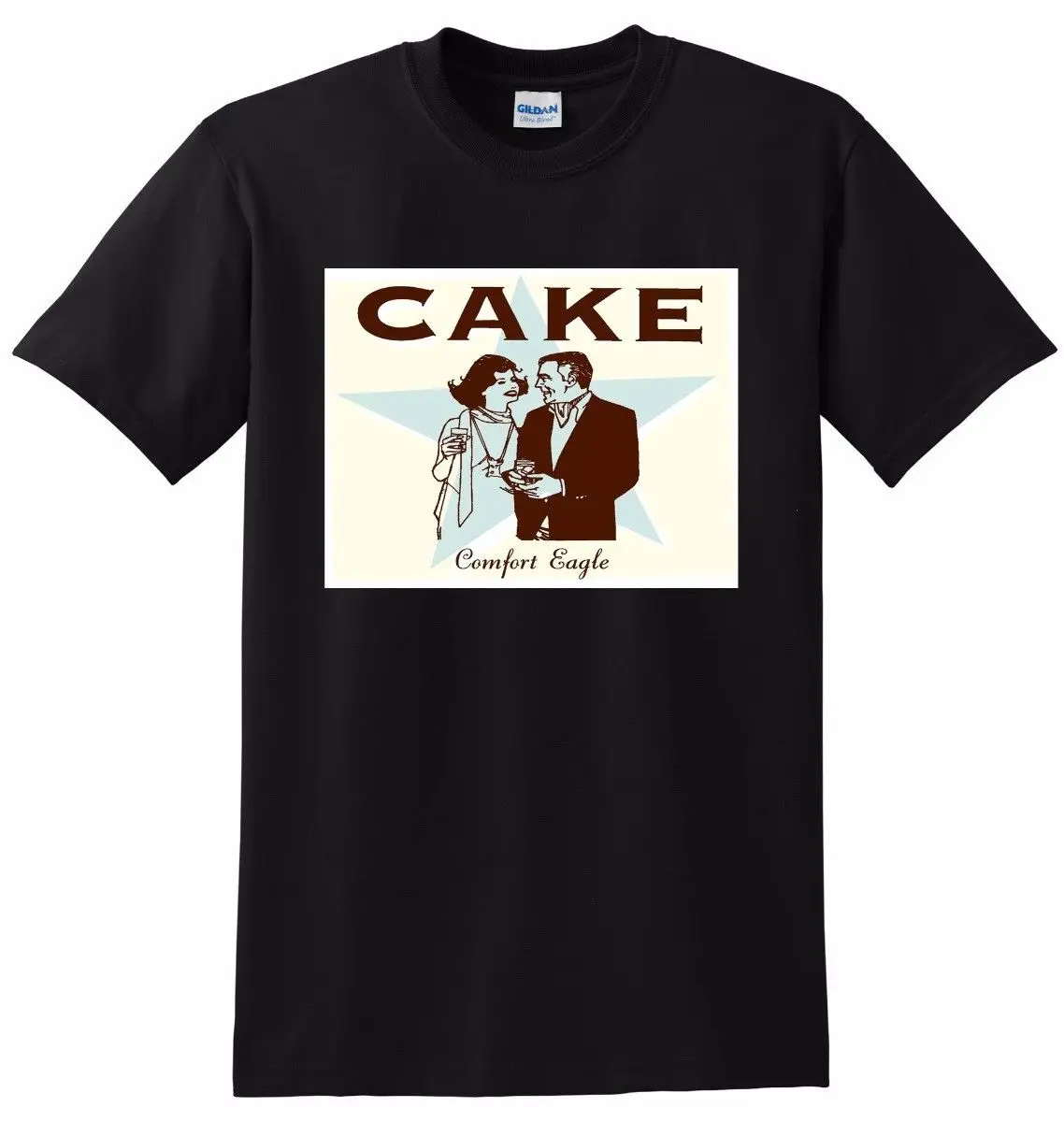 Cake T Shirt Comfort Eagle Vinyl Cd Cover Tee Small Medium Large