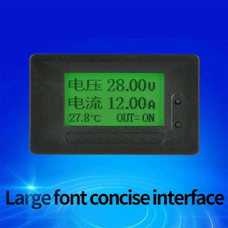 GC91 LCD DC6 200V 50A внешний Шунт DC Многофункциональный тестер напряжение тока Амперметр