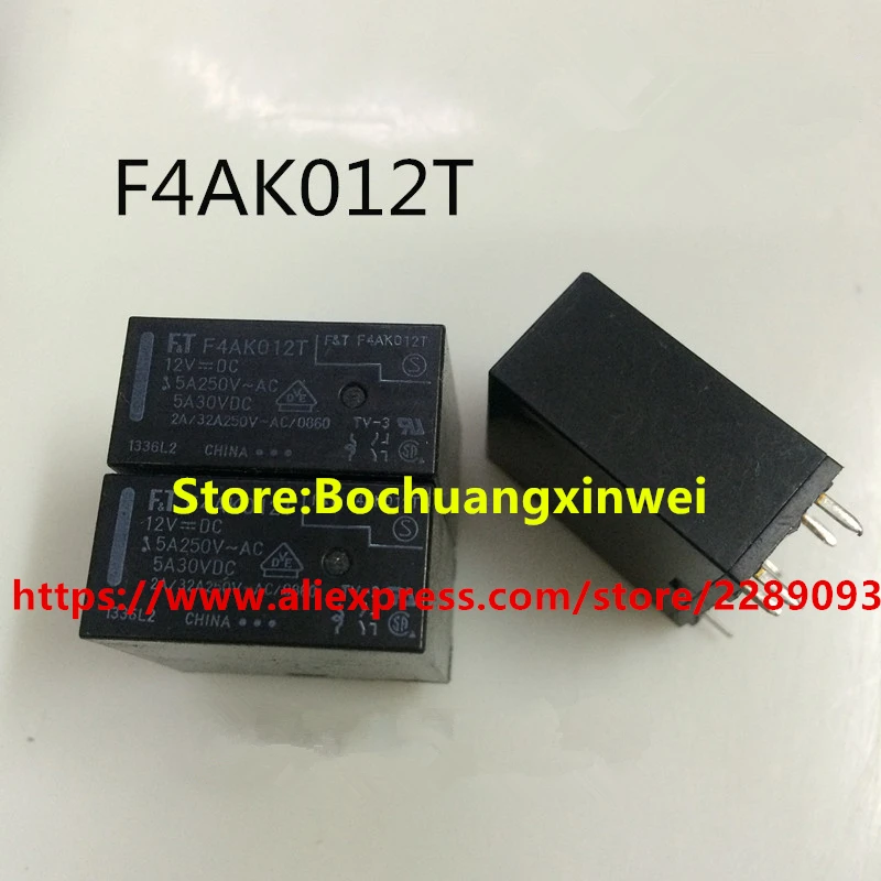 

Free Shipping High Quality F4AK012T F4AK012T-12VDC FTR-F4AK012T 12V F.TF4AK012T F.T-F4AK012T 5A 250vac