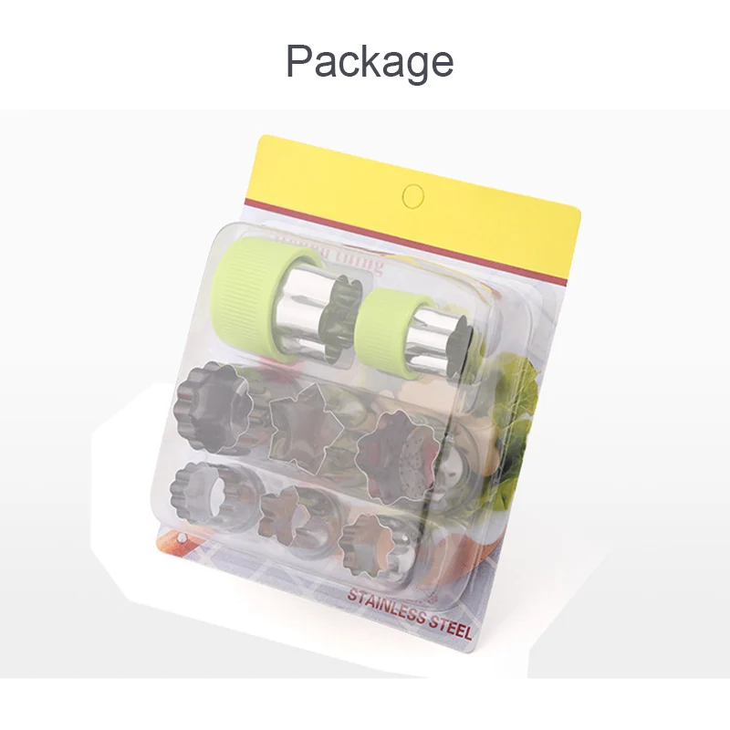 Vegetable and Fruit Cutter Shape Set (7)
