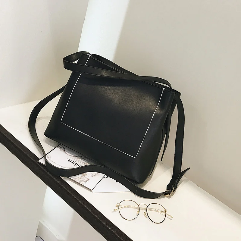Nero Più Di Bolish Sacchetto Il Ricamo Elaborazione Bag Dell'unità Femminile Messaggero Della Delle Spalla Shopping Casual cachi Modo Donne Grande Del Cuoio Borsa qqEanrR1