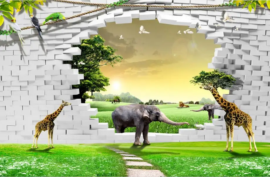 customize 3d murals Background wall Interior mural 3d wall paper photo