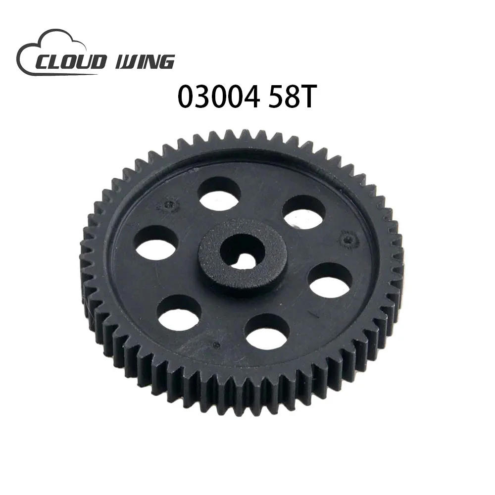 10 шт./лот HSP 03004 Spur Diff основная Шестерня 58T для 1/10 RC автомобиля нитро на дороге дрейф