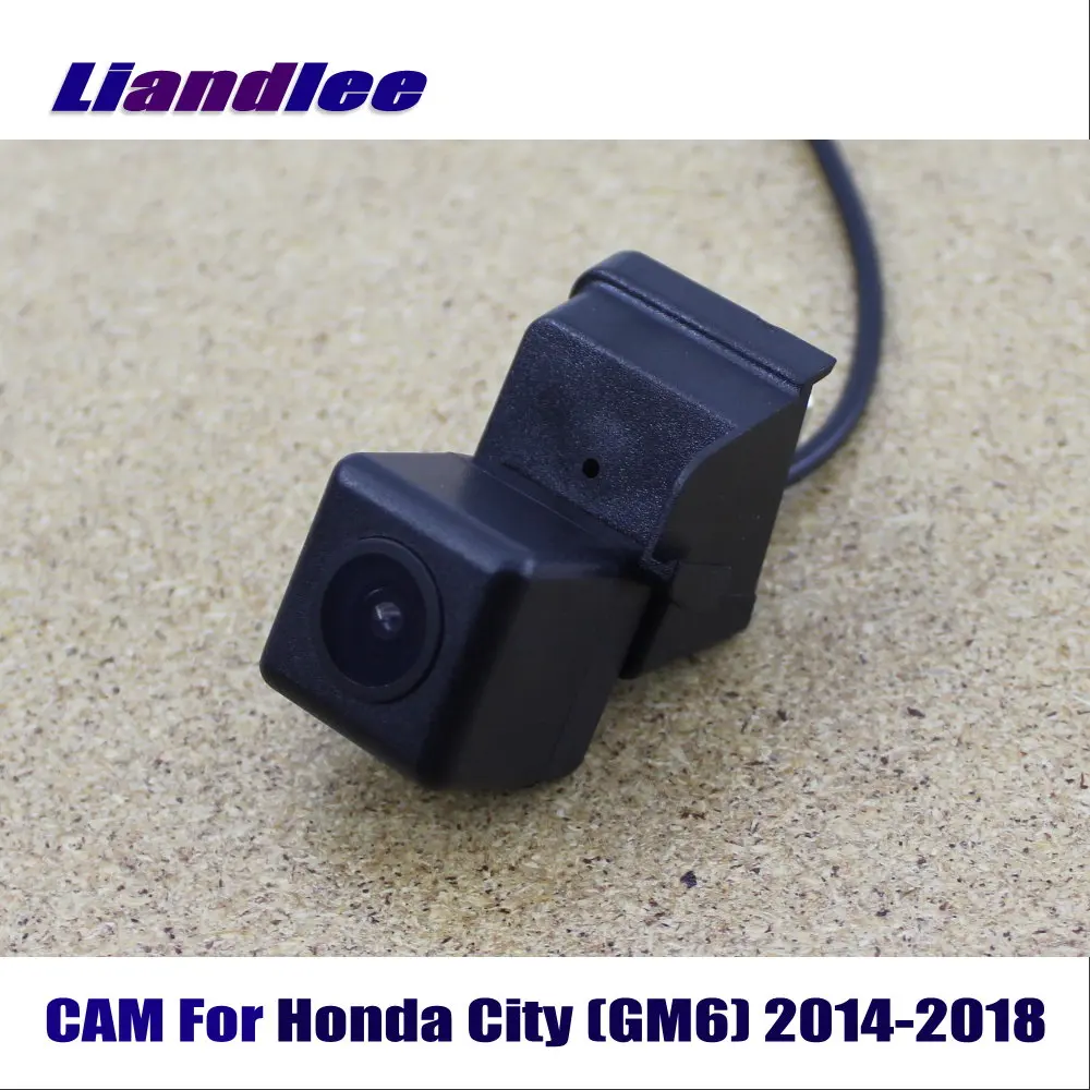 Камера заднего вида Liandlee для Honda City (GM6) 2014 2018/камера HD CCD с ночным видением|Камера