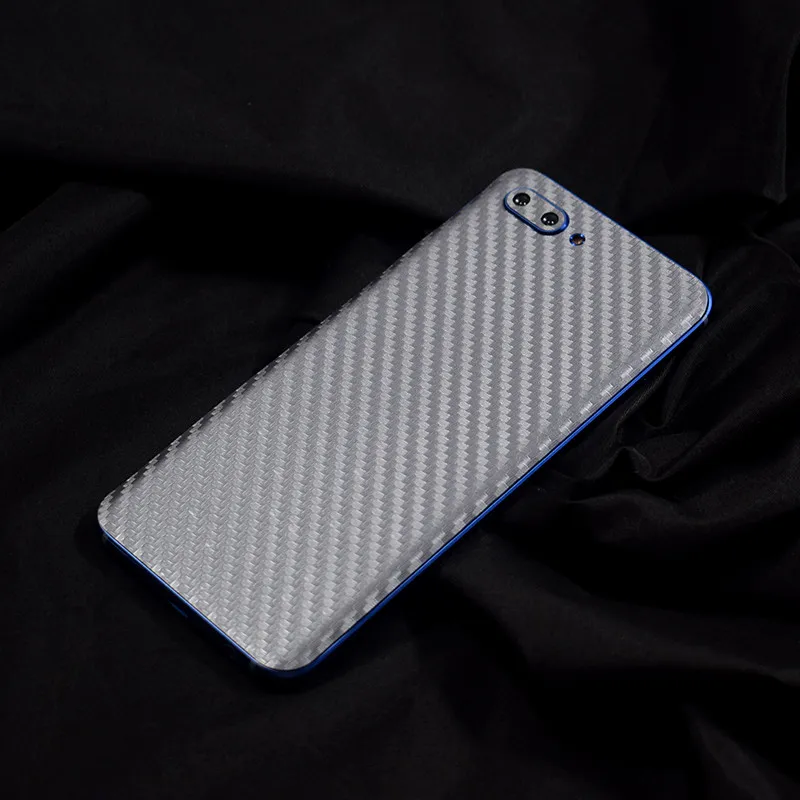 New 3D Carbon Fiber Kulit Bungkus Film Pelindung Ponsel Kulit kembali pasta Film Pelindung Stiker Untuk Huawei Honor 10