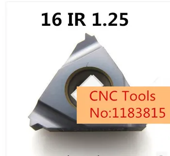 

16 IR 1.25 ISO LDA ,Indexable Tungsten Carbide Threading Lathe Inserts for Threaded Lathe Holder,thread turning tool holders