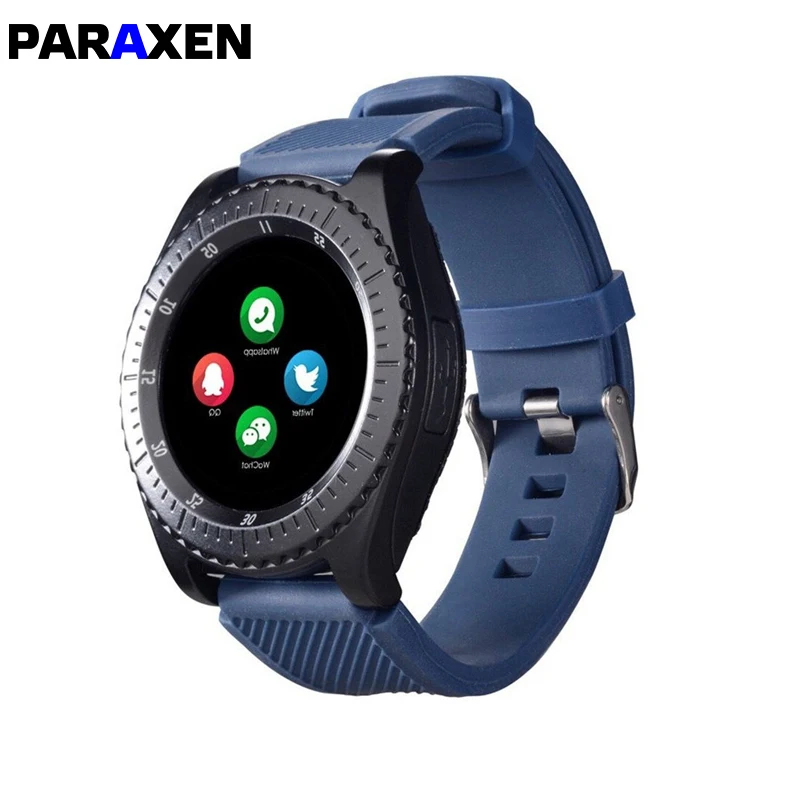 Смарт часы PARAXEN Z3 для мужчин и женщин с поддержкой звонков на базе Android Sim картой TF