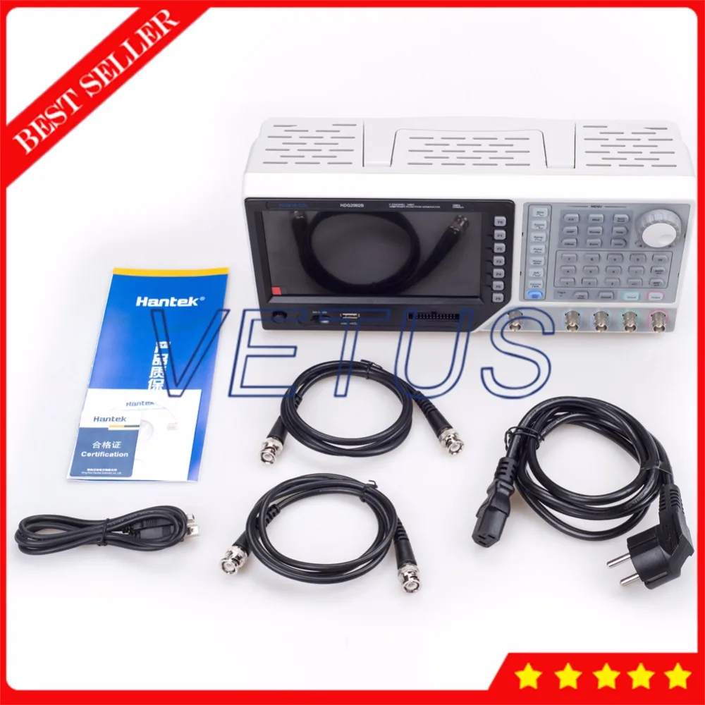 Hantek HDG2082B 2CH 80 МГц 250MSa/s DDS функция сигнала произвольной формы функция генератор