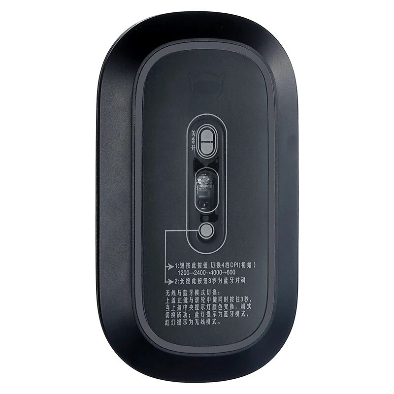 Lenovo мышь xiaoxin air USB Беспроводная Bluetooth Двухрежимная сенсорная мышь 4K dpi для Windows7 8 10, Mac