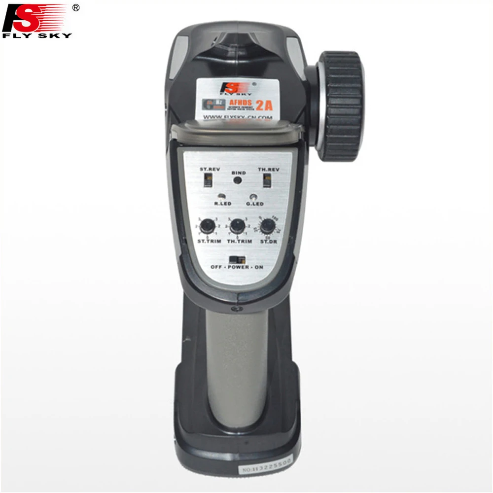 Comprar 1 Uds. Transmisor Flysky Original FS GT2E sistema de Radio AFHDS 2A 2,4g 2CH para barco RC con receptor de FS A3 (sin caja)